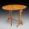 Victorian Walnut & Marquetry Inlaid Sutherland Table 1