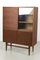 Teak Display Cabinet with Pull-Out Shelf 1