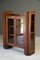 Walnut Glazed Bookcase, 1930s 8