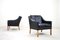 Vintage Model 2207 Lounge Chairs by Børge Mogensen for Fredericia, Set of 2 1