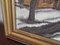 Artista escandinavo, The Winterscape, años 60, óleo sobre lienzo, enmarcado, Imagen 10
