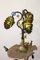 Art Nouveau Table Lamp with Murano Glass Lampshade, 1920s 5