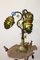 Art Nouveau Table Lamp with Murano Glass Lampshade, 1920s, Image 5