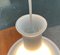 Lampe à Suspension Modèle Mandarin Pendel Lille Vintage par Michael Bang pour Holmegaard, Danemark, 1970s 20