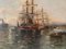 Port of Northern Europe, 1900, Oil on Canvas 4