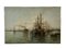 Port of Northern Europe, 1900, Oil on Canvas 3