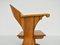 Set of Swiss Alps Sculptural Chairs in Walnut, 1930s 6