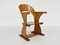 Set of Swiss Alps Sculptural Chairs in Walnut, 1930s 3