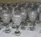 Empire Cut Crystal & Glass Set from Sainte Anne Crystal Factory, Belgium, 19th Century, Set of 175 4