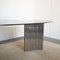 Table with Metal Structures with Golden Finishes and Crystal Top, 1970s 6
