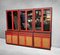 Mobiler Schrank mit Vitrine, 1970er 1