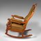 English Rocking Chair in Walnut, 1880s 4