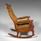 English Rocking Chair in Walnut, 1880s 3