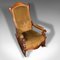 English Rocking Chair in Walnut, 1880s 6