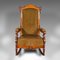 English Rocking Chair in Walnut, 1880s 2