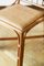 Sedie da pranzo in bambù con sedile in vimini, Italia, anni '70, set di 4, Immagine 9