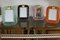 Saphirblauer Bilderrahmen aus gedrehtem Muranoglas & Messing von Barovier E Toso 15