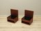 Danish Hanging Bedside Cabinets by Hans J. Wegner for Getama, 1960s, Set of 2 3