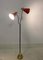 Floor Lamp in Brass & Lacquered Metal by Eskilstuna Elektro Fabriks Ab, 1960s, Image 5