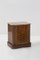 Italian Futurist Bedside Tables in Marble and Walnut, 1915, Set of 2 12
