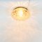 Lampada da soffitto grande in vetro ambrato attribuita a Helena Tynell per Limburg, Germania, anni '60, Immagine 5