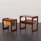 Danish Teak Side Tables with Magazine Rack and Gazetteer from BR Gelsted, 1970s, Set of 2 1