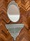 Mesa consola con espejo de Nanda Vigo, años 80. Juego de 2, Imagen 2