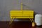 Mid-Century Yellow Sewing Box 1