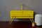 Mid-Century Yellow Sewing Box, Image 1