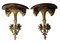 Renaissance Bronze Wall Brackets, 1930s, Set of 2 4