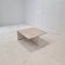 Square Travertine Coffee Table attributed to Up & Up, Italy, 1970s 6