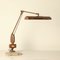 Vintage Industrial Brown Desk Lamp from Weisz Antwerpen 1
