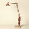 Vintage Industrial Brown Desk Lamp from Weisz Antwerpen 3