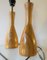 Vintage Hand-Turned Pine Lans Table Lamps from Ikea, 1970s, Set of 2 2