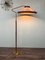 Vintage Adjustable Brass Floor Lamp, Italy, 1950s, Image 25