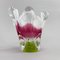 Jarrón Art Glass atribuido a Josef Hospodka para Chribska Glassworks, años 60, Imagen 11