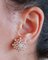 Diamonds, 18 Karat Rose Gold Modern Earrings, Set of 2 5