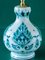 Rare Delft Green Delvert Table Lamp, New Liberty London Lampshade 4