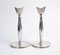 Silver Plated Candleholders from Cohr, Denmark 1