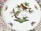 Porcelain Rotschild Wall Decoration Plates from Herend Hungary, Set of 3, Image 4