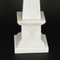 Empire Revival Carrara Marble Obelisks, 1980s, Set of 2 5