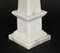 Empire Revival Carrara Marble Obelisks, 1980s, Set of 2 12