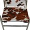 LC-1 Stuhl aus Braunem & Weißem Ponyskin von Le Corbusier für Cassina 6