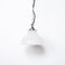 Moonstone Glass Pendant Light with Chrome Fittings, 1890s, Image 12