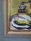 Still Life with Lamp, 1950s, Oil on Canvas, Framed, Image 11