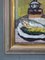 Bodegón con lámpara, años 50, óleo sobre lienzo, enmarcado, Imagen 10