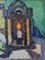 Bodegón con lámpara, años 50, óleo sobre lienzo, enmarcado, Imagen 5