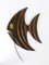 Mid-Century Hammered Copper Angel Fish Wall Plaque, Austria, 1950s, Image 6