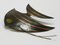 Gehämmerte Mid-Century Engel Fisch Wandtafel aus Kupfer, Österreich, 1950er 12