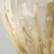 Appliques Murales en Verre de Murano Couleur Cristal et Décorations Dorées, Verre Soufflé et Décorations Artistiques, 1990s, Set de 2 7